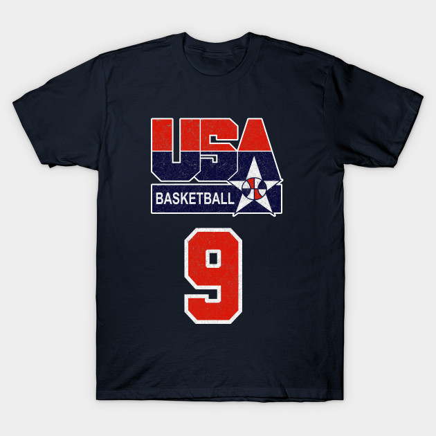 USA DREAM TEAM 92 - FRONT AND BACK PRINT on Ts! Vintage Look !!! by Buff Geeks Art